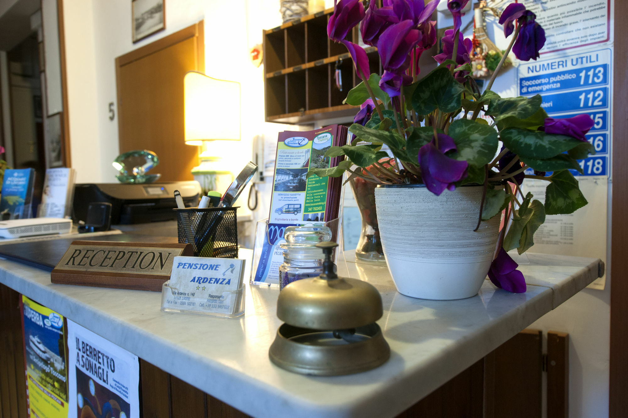 Albergo Pensione Ardenza Self Check-In Livorno Bagian luar foto